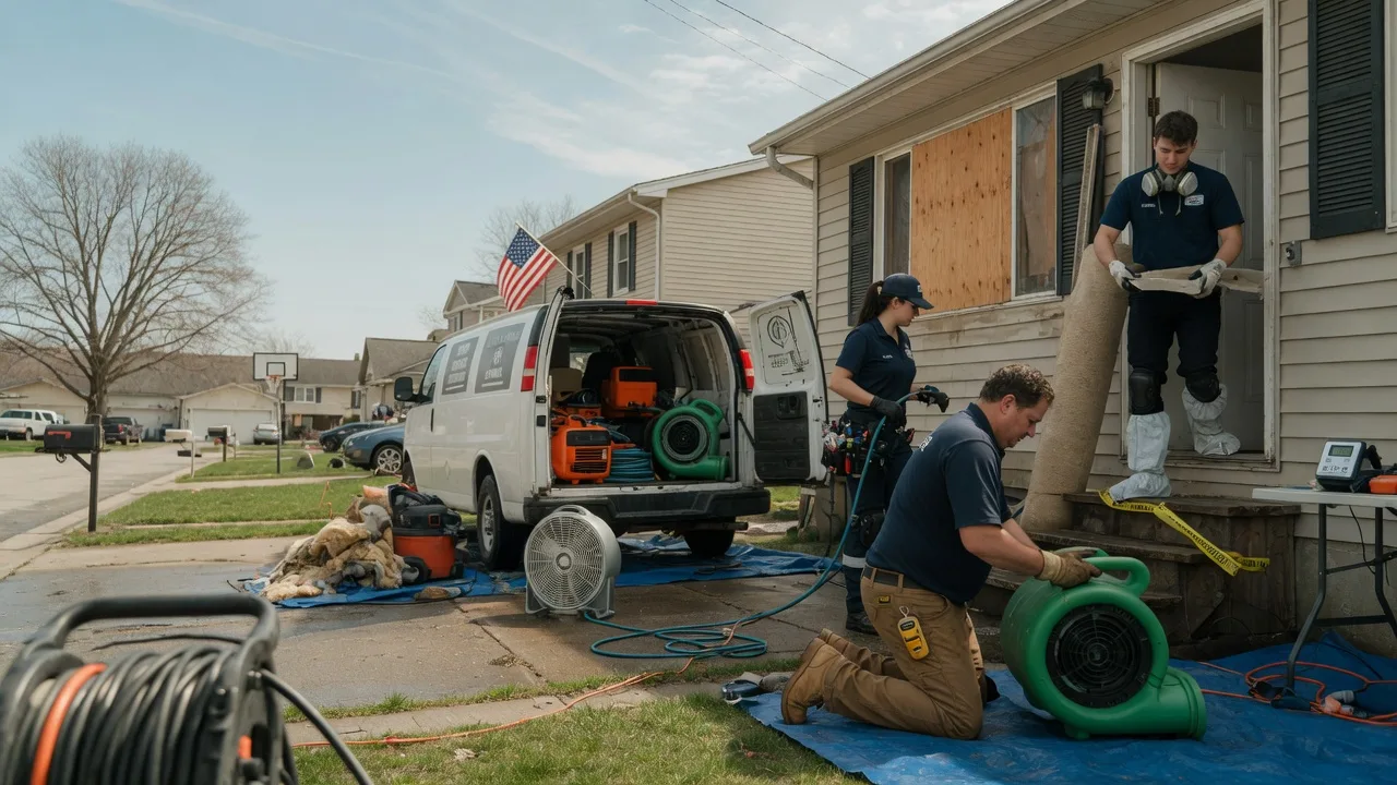 Water Damage Restoration in Bovey, MN near me